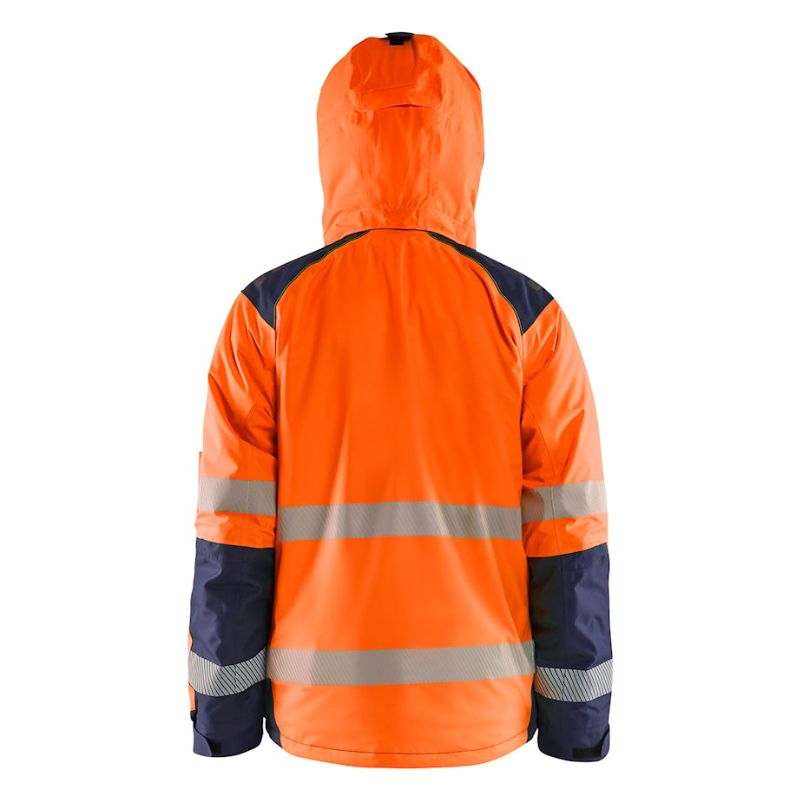 Mens hi vis rain jacket shop